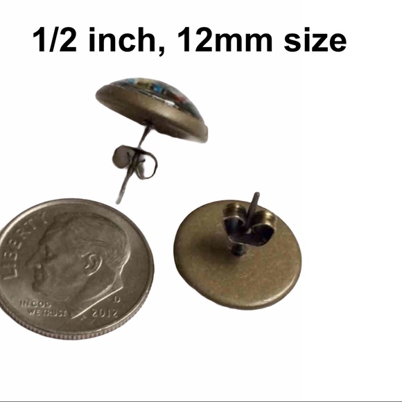 3 for 15🎀bronze tone tree of life earrings - Picture 6 of 6